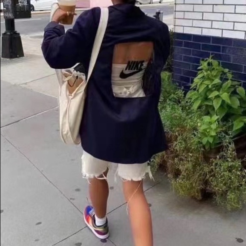 Rare Nike pvc suit jacket
